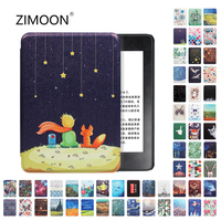 Dla Kindle Paperwhite 11th inteligentne etui malowane osłona Premium dla Kindle 10th magnetyczny twardy futerał dla Kindle Paperwhite 5/6/7th 1